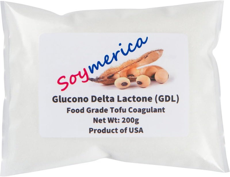 Soymerica Glucono Delta Lactone (GDL) Tofu Coagulant - 200g Food Grade